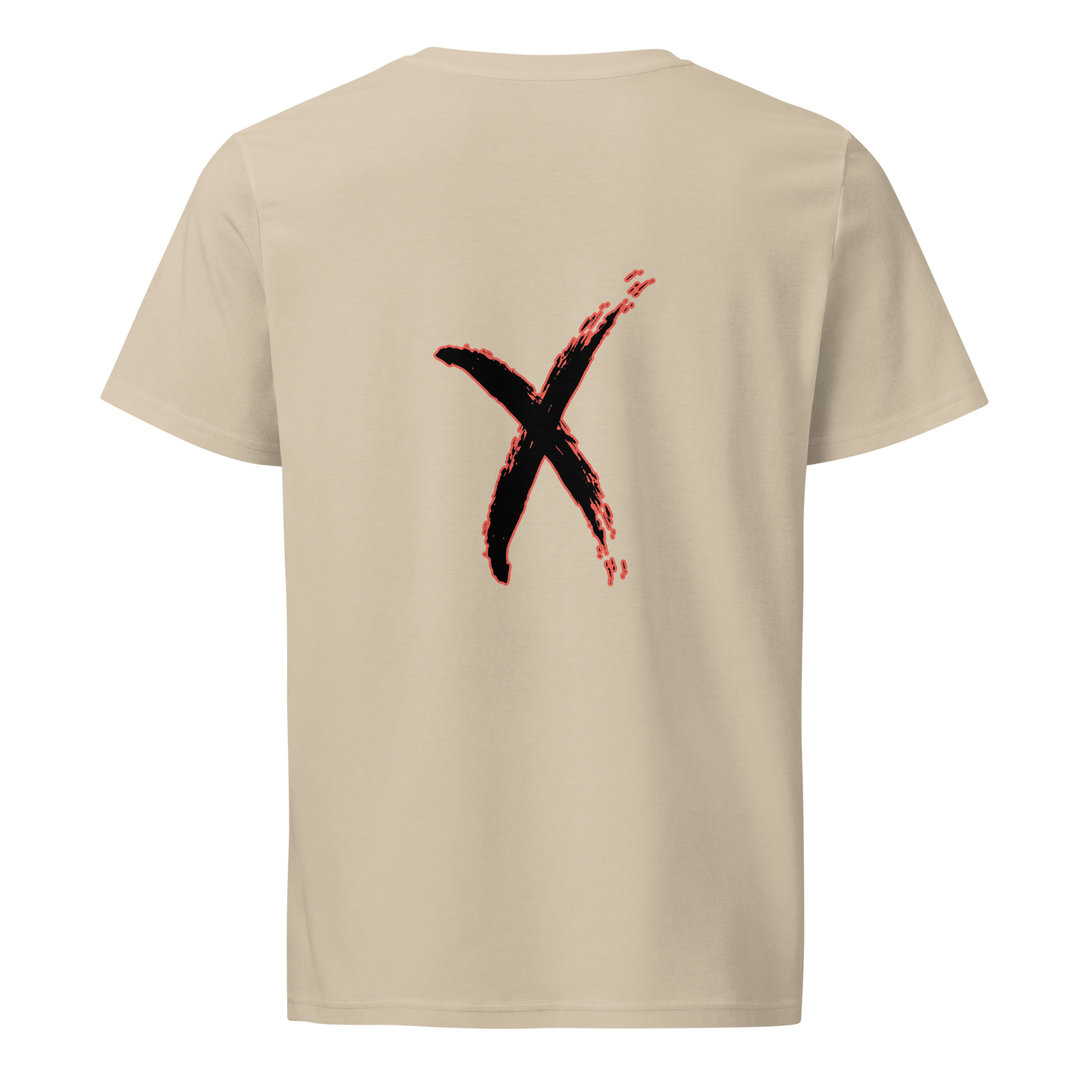 Eco Friendly T-Shirt With Red X